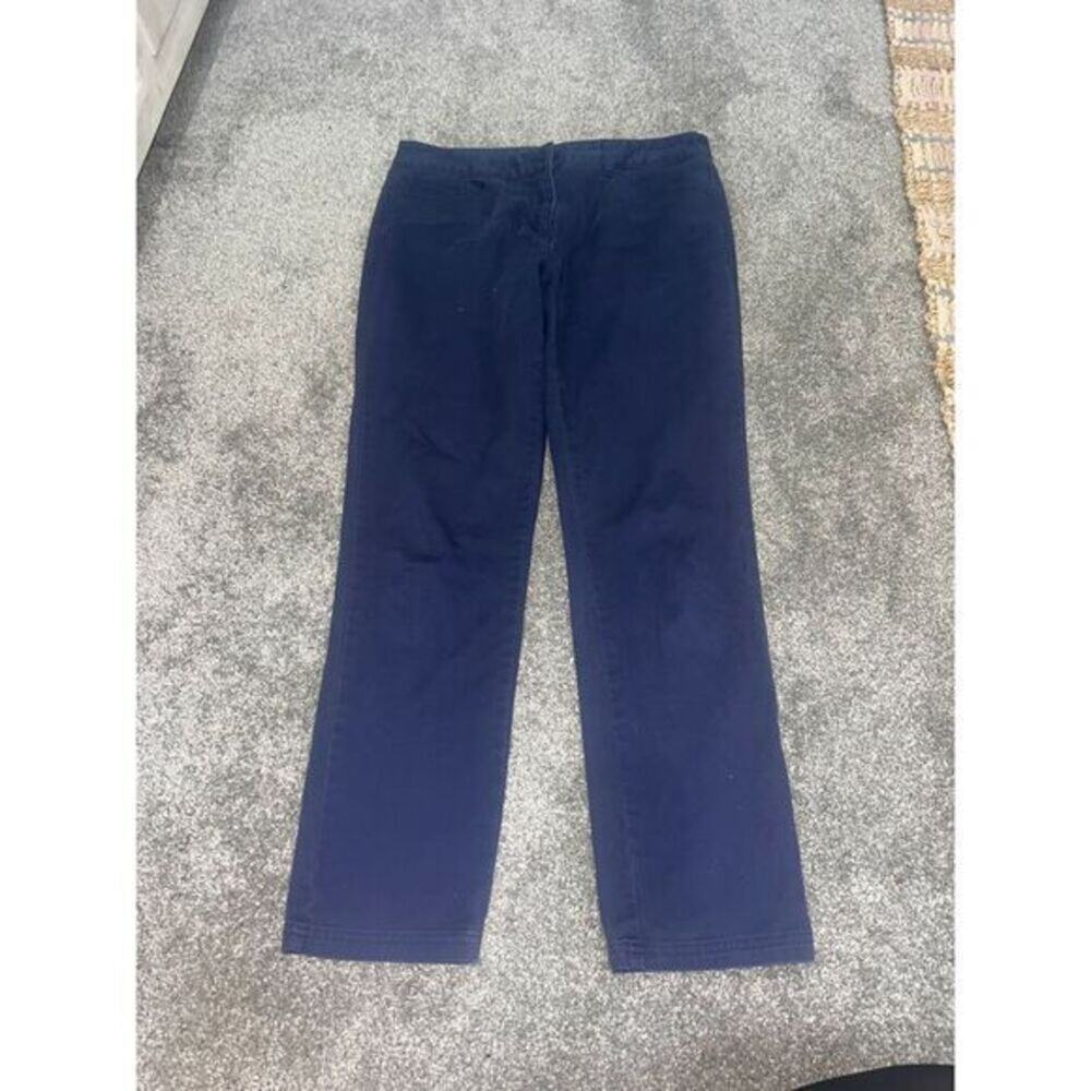 Brooks Brothers Janie Fit Women's‎ Navy Blue 5 Pocket Stretch Pants Size 8